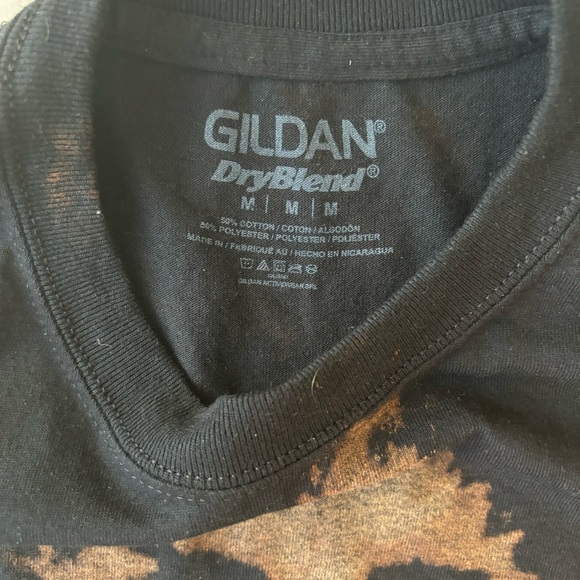 Halloween Ghost Tie Dye Shirt Handmade Size M - Picture 4 of 5